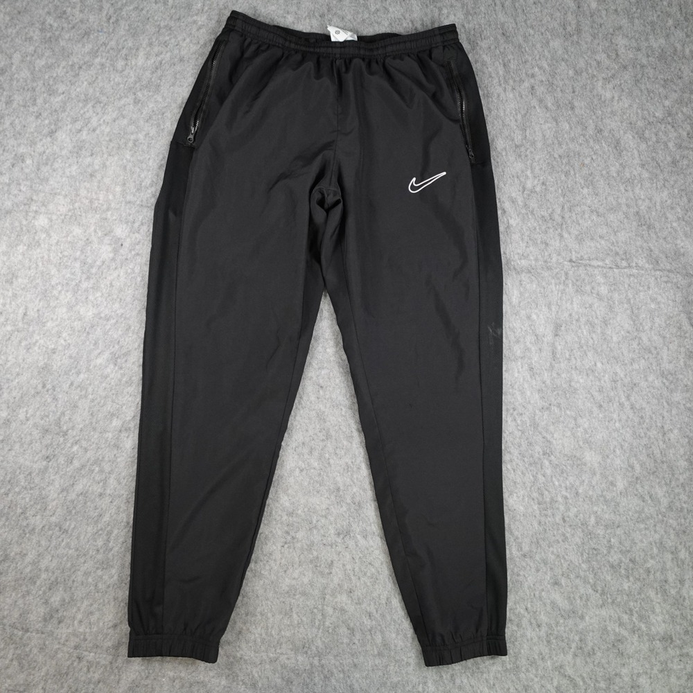 Nike Pants Womens Medium Black Dri FIT Mesh Track Soccer Training DR1730